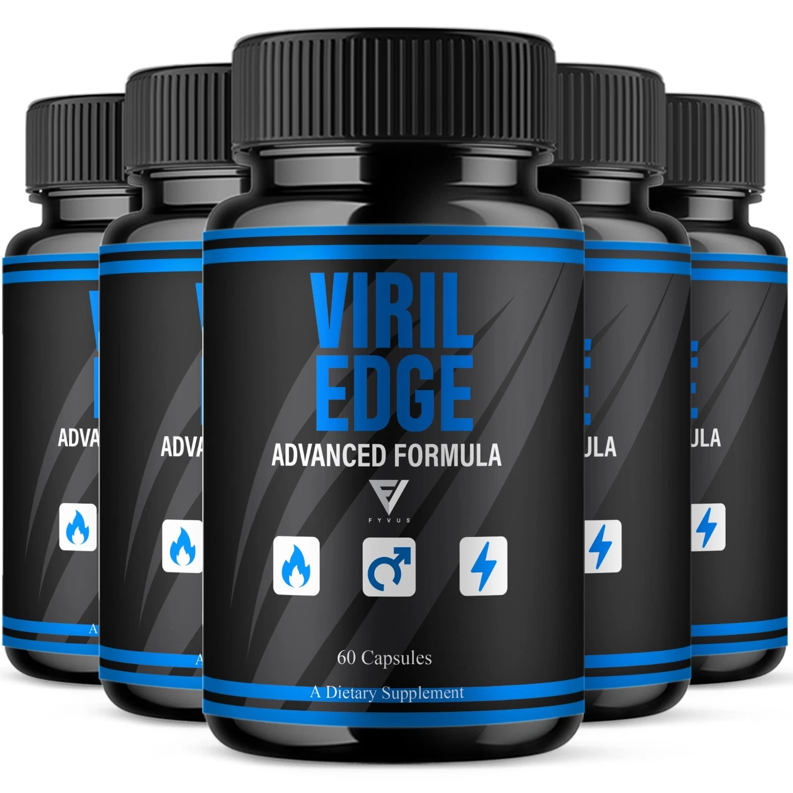 Viril Edge® 6 bottle pack — 180-day male vitality supply